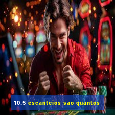 10.5 escanteios sao quantos